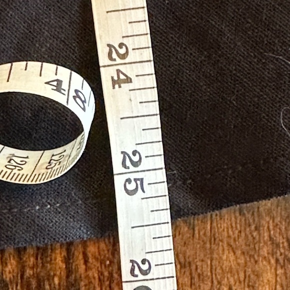 Covington | Vintage Black Linen Blend Embroidered Knee Length Shirt - Picture 8 of 8